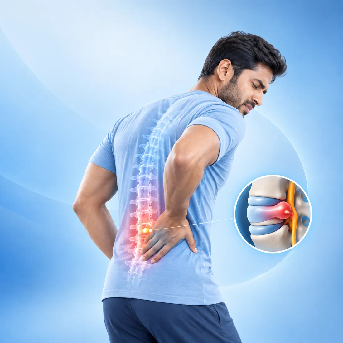 Disc Bulge Treatment movement illustration