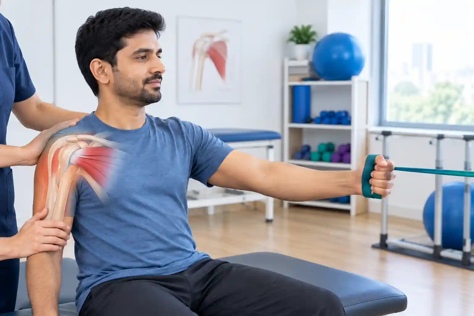 Rotator Cuff Rehab movement illustration