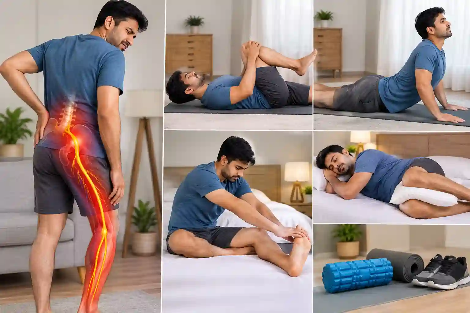 Sciatica Treatment movement illustration