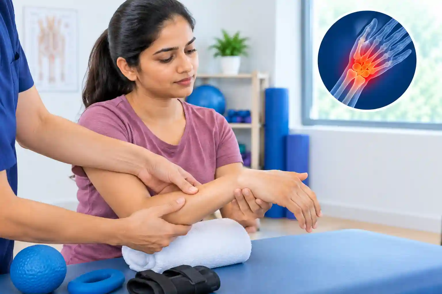 Wrist & Hand Pain movement illustration